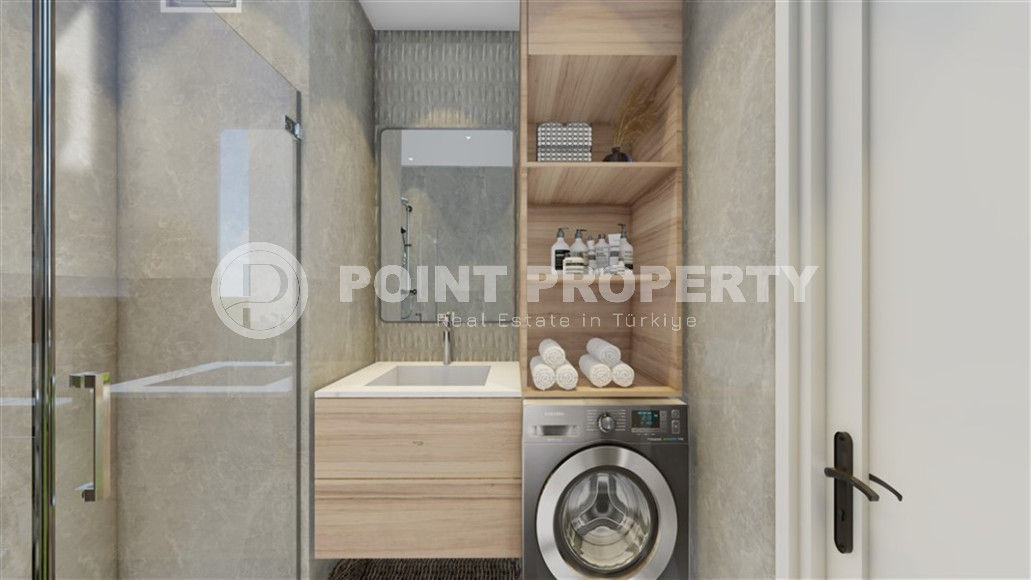 Высоколиквидная недвижимость в тихом и спокойном районе Алании, в Паяллар. Квартиры и пентхаусы 1+1, 2+1, 3+1, 54 - 173м2.-id-1280-фото-10