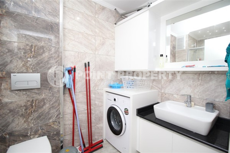 Comfortable apartment 100 m2 just 500 meters from the sea, Mahmutlar, Alanya-id-3153-photo-12