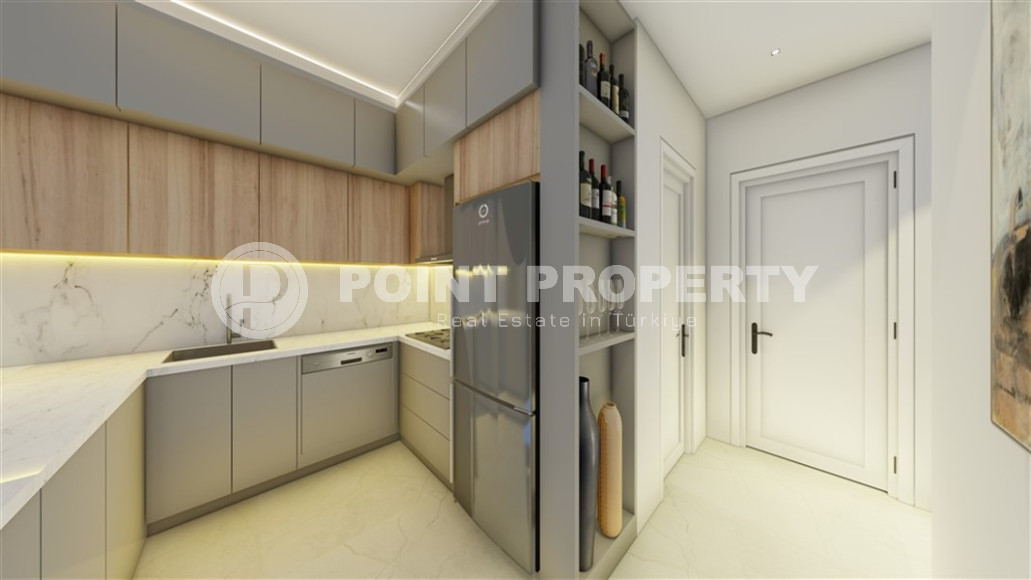 Высоколиквидная недвижимость в тихом и спокойном районе Алании, в Паяллар. Квартиры и пентхаусы 1+1, 2+1, 3+1, 54 - 173м2.-id-1280-фото-12