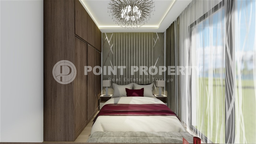 Высоколиквидная недвижимость в тихом и спокойном районе Алании, в Паяллар. Квартиры и пентхаусы 1+1, 2+1, 3+1, 54 - 173м2.-id-1280-фото-14