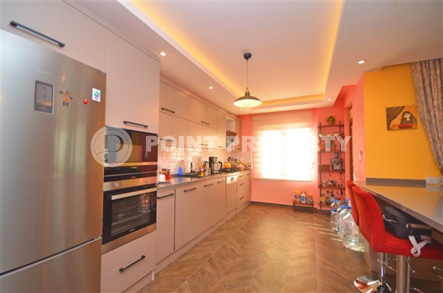 Bright and stylish 3+1 apartment for a large family, Hasbahce, Alanya center-id-3154-photo-10