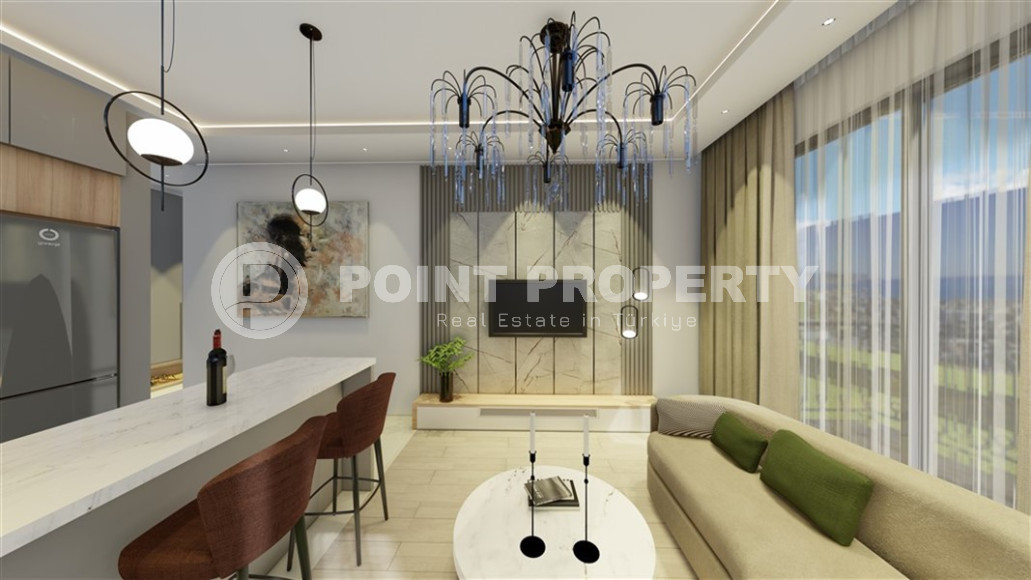 Высоколиквидная недвижимость в тихом и спокойном районе Алании, в Паяллар. Квартиры и пентхаусы 1+1, 2+1, 3+1, 54 - 173м2.-id-1280-фото-15