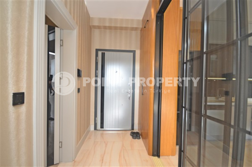 Роскошные двухкомнатные апартаменты в районе Каргыджак, Аланья, на первой береговой линии-id-3155-фото-17