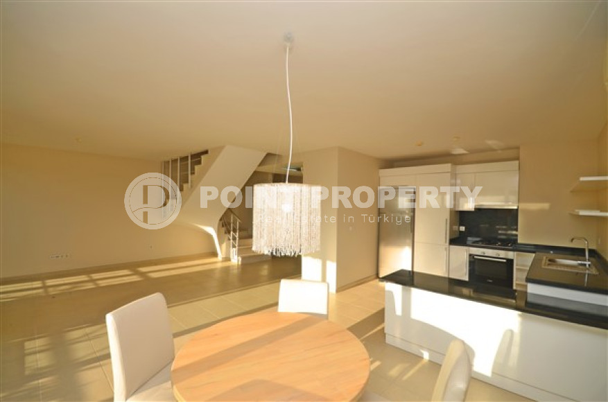 Большой пентхаус 3+1 у моря с прекрасным видом и собственным джакузи на террасе, Конаклы, Аланья-id-3156-фото-4