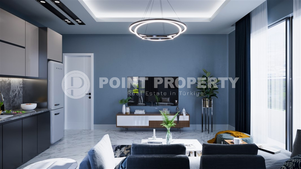 Высоколиквидная недвижимость в Кестеле. Апартаменты 1+1 и дуплексы 2-1, 55- 85м2. Всего 350 м до моря.-id-1282-фото-7