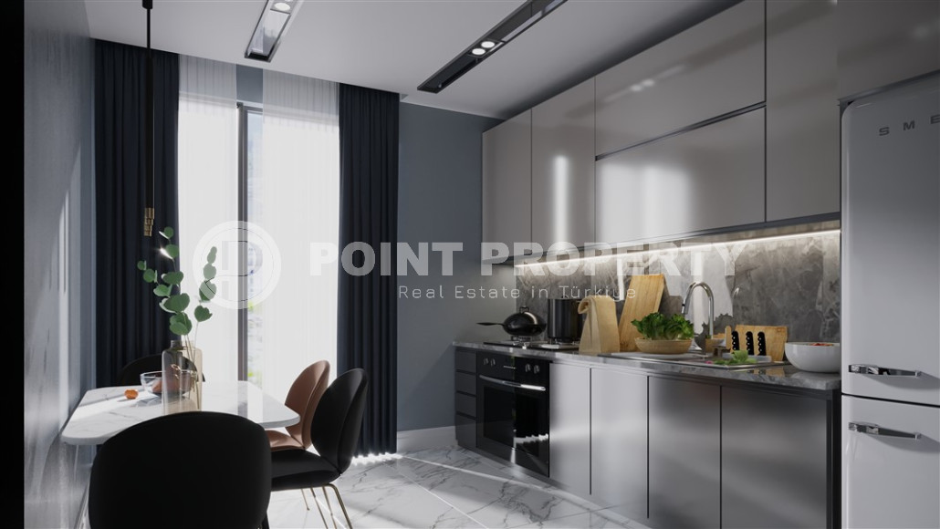 Высоколиквидная недвижимость в Кестеле. Апартаменты 1+1 и дуплексы 2-1, 55- 85м2. Всего 350 м до моря.-id-1282-фото-8