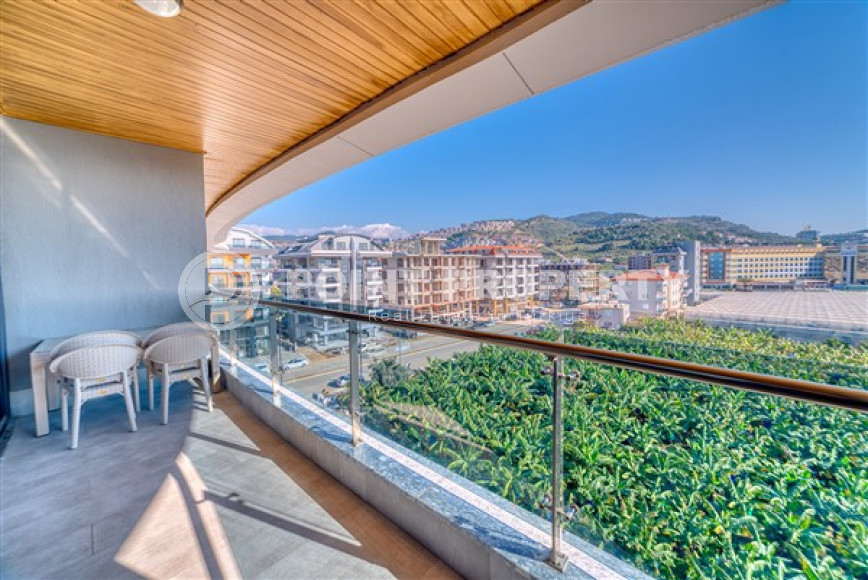 Уютные меблированные апартаменты 1+1 на первой береговой линии, Каргыджак, Аланья-id-3158-фото-13