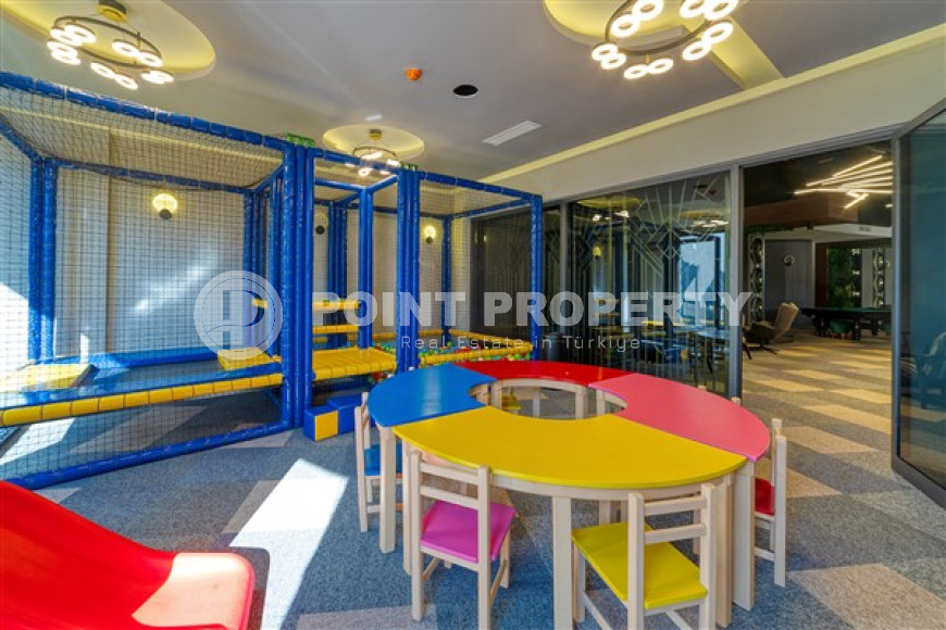 Уютные меблированные апартаменты 1+1 на первой береговой линии, Каргыджак, Аланья-id-3158-фото-18