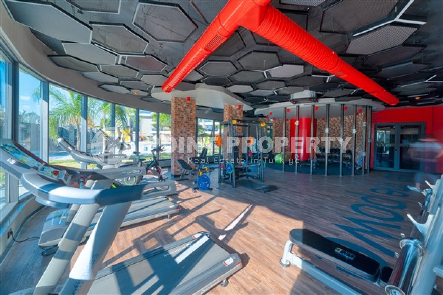 Уютные меблированные апартаменты 1+1 на первой береговой линии, Каргыджак, Аланья-id-3158-фото-23