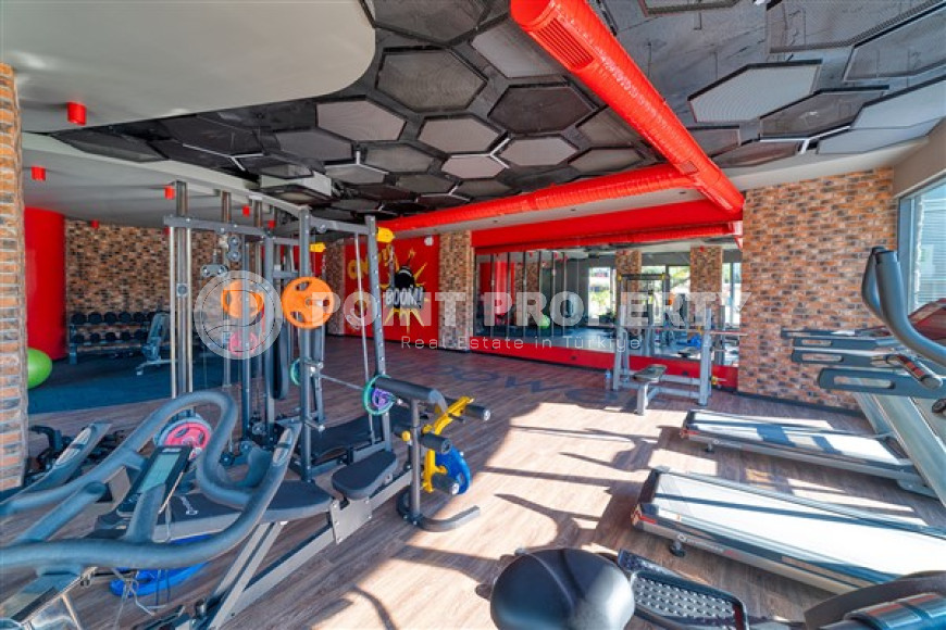 Уютные меблированные апартаменты 1+1 на первой береговой линии, Каргыджак, Аланья-id-3158-фото-25