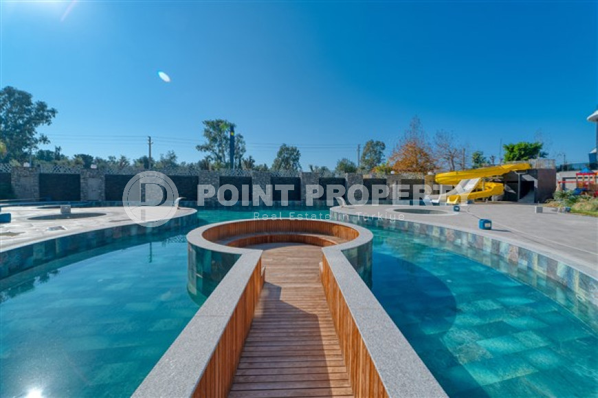 Уютные меблированные апартаменты 1+1 на первой береговой линии, Каргыджак, Аланья-id-3158-фото-26