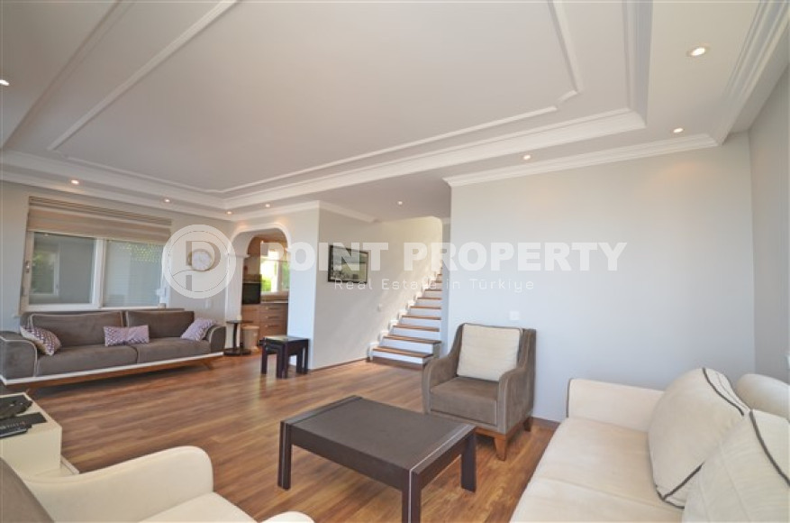 Красивая вилла 3+1 в Каргыджаке, с видом на море, Аланья-id-3159-фото-8