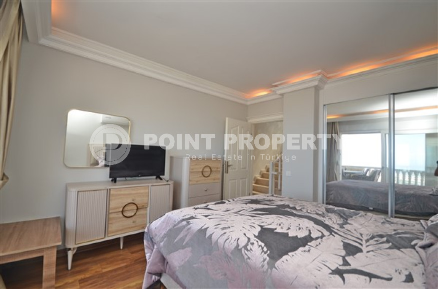 Красивая вилла 3+1 в Каргыджаке, с видом на море, Аланья-id-3159-фото-14