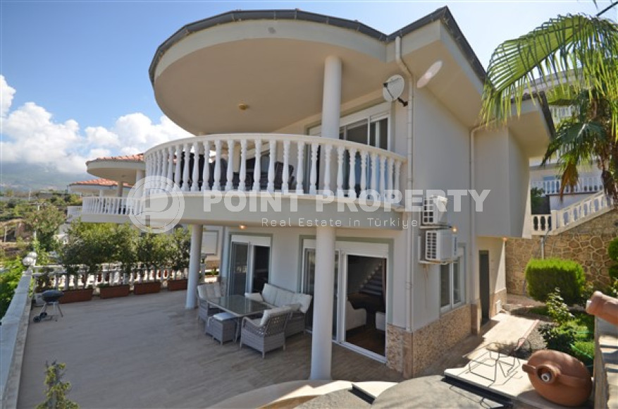 Красивая вилла 3+1 в Каргыджаке, с видом на море, Аланья-id-3159-фото-22