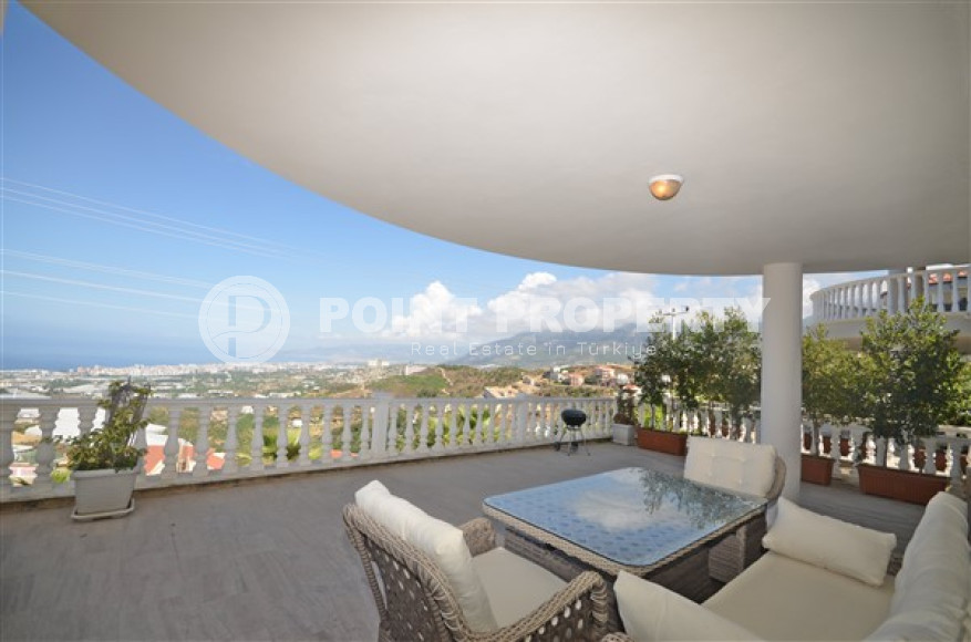 Красивая вилла 3+1 в Каргыджаке, с видом на море, Аланья-id-3159-фото-23