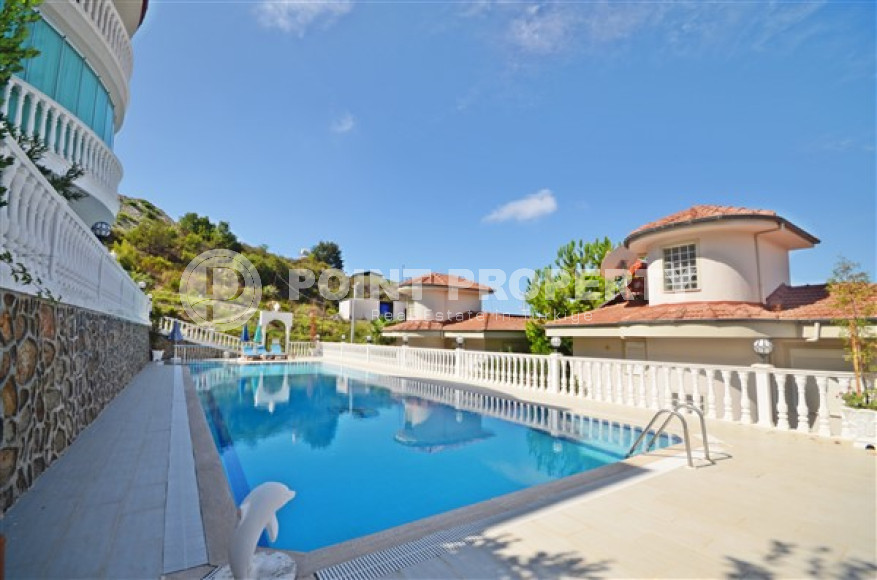 Красивая вилла 3+1 в Каргыджаке, с видом на море, Аланья-id-3159-фото-28