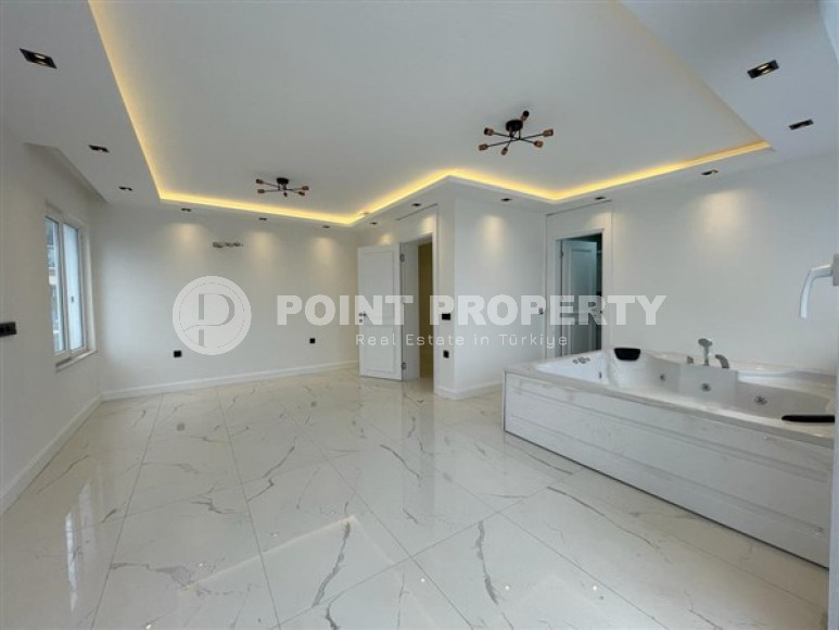 Большой дуплекс 220 м² с четырьмя спальнями и собственным джакузи, Махмутлар, Аланья-id-3161-фото-9