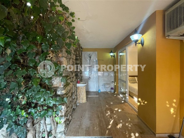 Роскошная дуплексная вилла с площадью 250 м2, центр Аланьи, Тепе, на удалении от моря-id-3162-фото-11