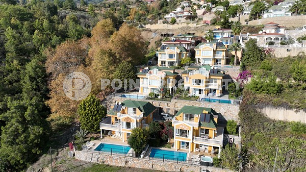 Роскошная дуплексная вилла с площадью 250 м2, центр Аланьи, Тепе, на удалении от моря-id-3162-фото-22