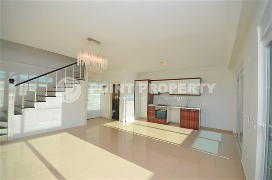 Симпатичный дуплекс 2+1 с видом на реку, в 250 метрах от моря, Кестель, Аланья-id-3163-фото-3