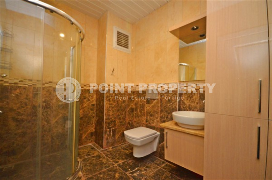 Симпатичный дуплекс 2+1 с видом на реку, в 250 метрах от моря, Кестель, Аланья-id-3163-фото-12