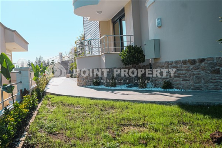 Современная дуплексная вилла 230 м2, центр Аланьи, район Тепе, с бассейном и системой охраны-id-3164-фото-6