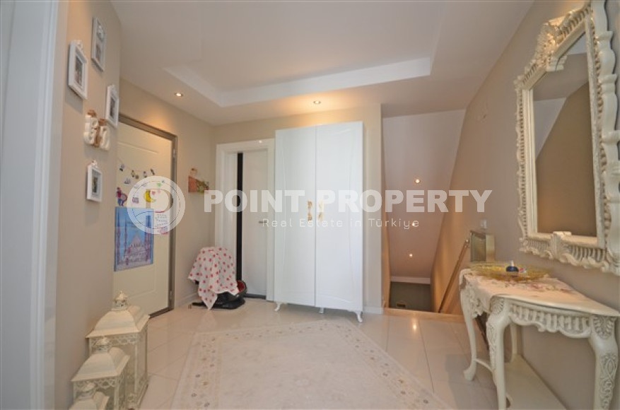 Полностью меблированный дуплекс 4+1 на берегу реки Димчай, Кестель, Аланья-id-3165-фото-4