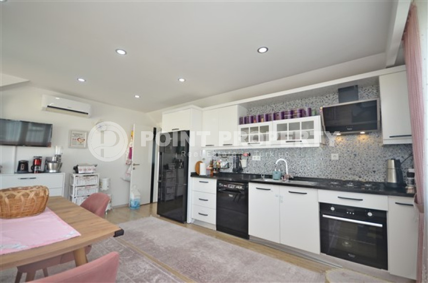 Полностью меблированный дуплекс 4+1 на берегу реки Димчай, Кестель, Аланья-id-3165-фото-7