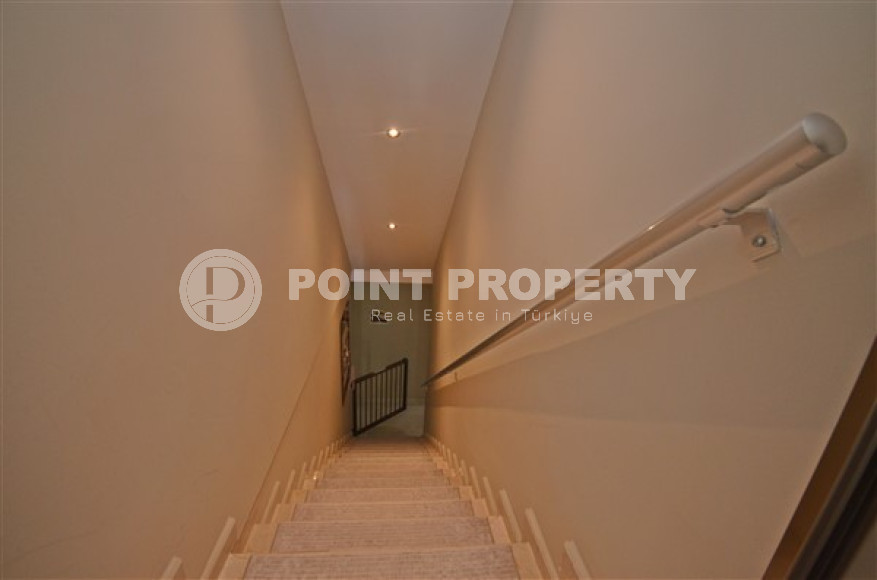 Полностью меблированный дуплекс 4+1 на берегу реки Димчай, Кестель, Аланья-id-3165-фото-12