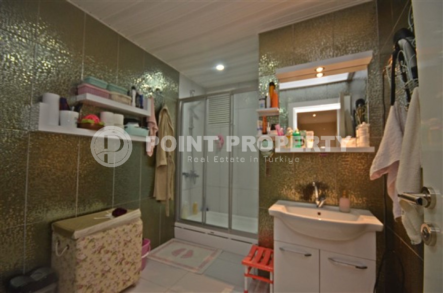 Полностью меблированный дуплекс 4+1 на берегу реки Димчай, Кестель, Аланья-id-3165-фото-14