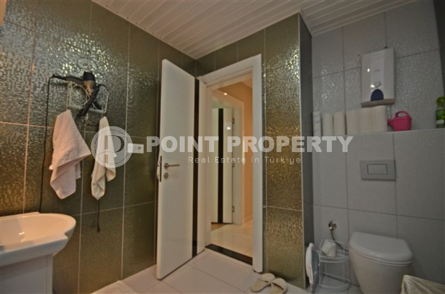 Полностью меблированный дуплекс 4+1 на берегу реки Димчай, Кестель, Аланья-id-3165-фото-15