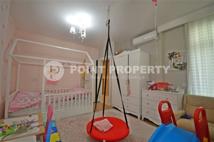 Полностью меблированный дуплекс 4+1 на берегу реки Димчай, Кестель, Аланья-id-3165-фото-20