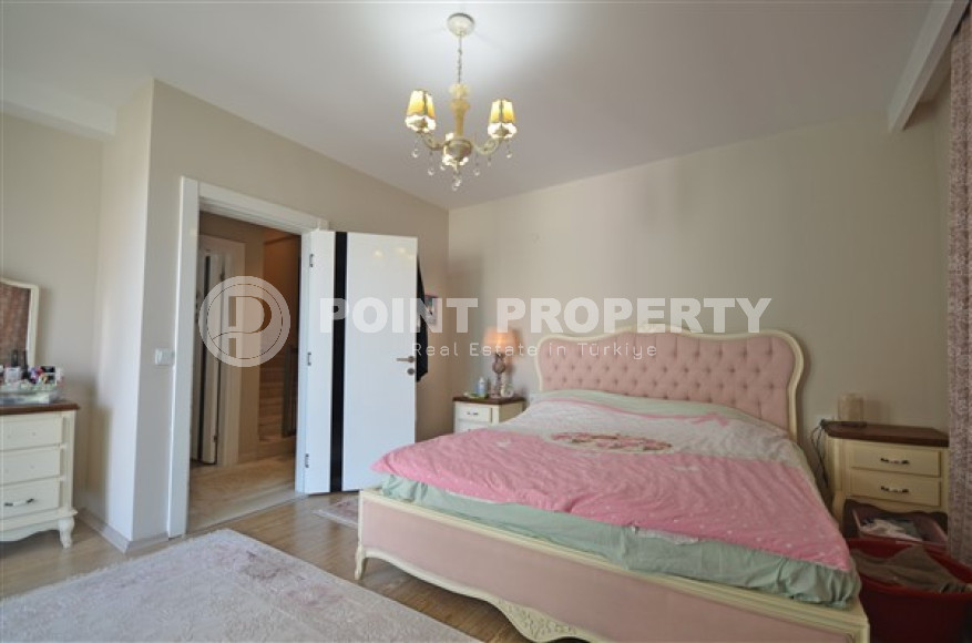 Полностью меблированный дуплекс 4+1 на берегу реки Димчай, Кестель, Аланья-id-3165-фото-23