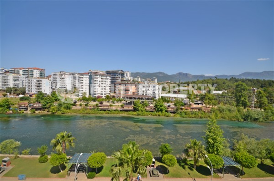 Полностью меблированный дуплекс 4+1 на берегу реки Димчай, Кестель, Аланья-id-3165-фото-30