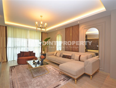 Huge luxury six-room duplex on the embankment of the Dimchay River, Kestel, Alanya-id-3166-photo-2