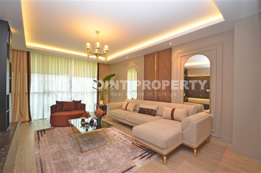 Huge luxury six-room duplex on the embankment of the Dimchay River, Kestel, Alanya-id-3166-photo-2