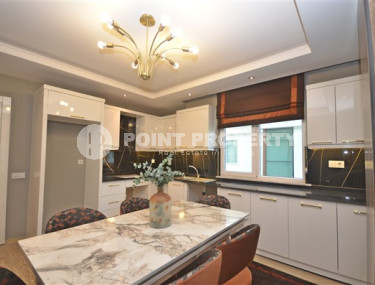 Huge luxury six-room duplex on the embankment of the Dimchay River, Kestel, Alanya-id-3166-photo-5