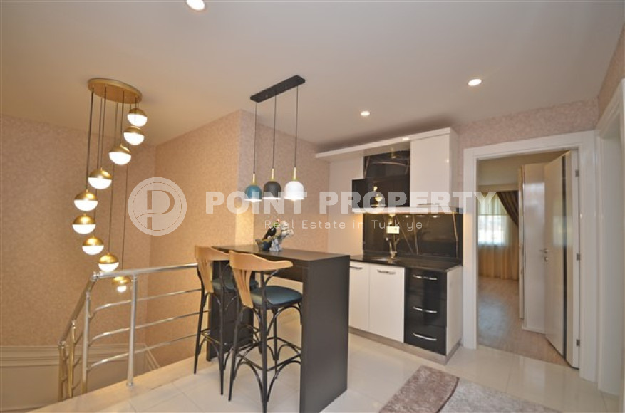 Huge luxury six-room duplex on the embankment of the Dimchay River, Kestel, Alanya-id-3166-photo-14