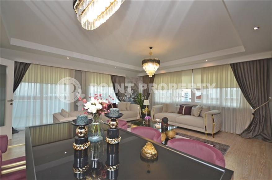 Huge luxury six-room duplex on the embankment of the Dimchay River, Kestel, Alanya-id-3166-photo-17