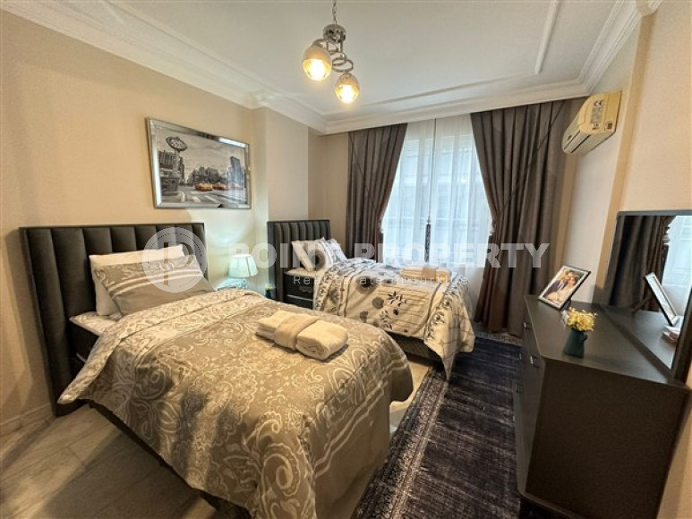 Современная трёхкомнатная квартира 115 м² у моря в одном из комплексов Обы, Аланья-id-3167-фото-2