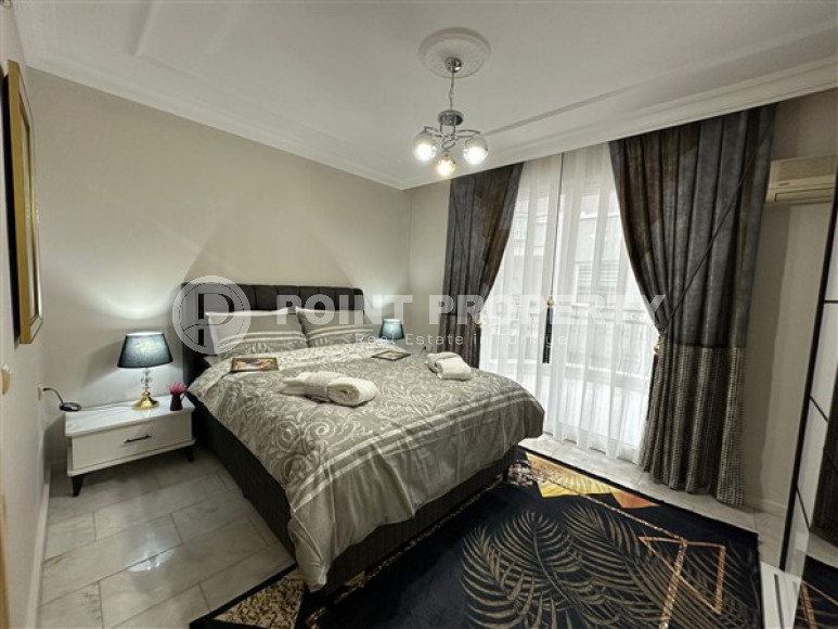 Современная трёхкомнатная квартира 115 м² у моря в одном из комплексов Обы, Аланья-id-3167-фото-10