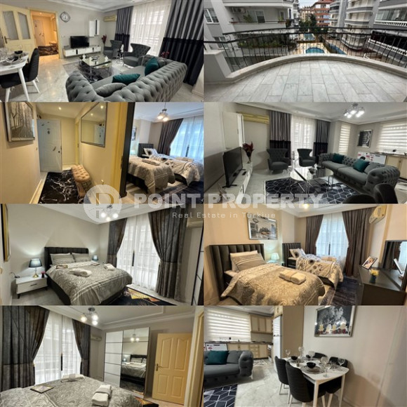 Современная трёхкомнатная квартира 115 м² у моря в одном из комплексов Обы, Аланья-id-3167-фото-20