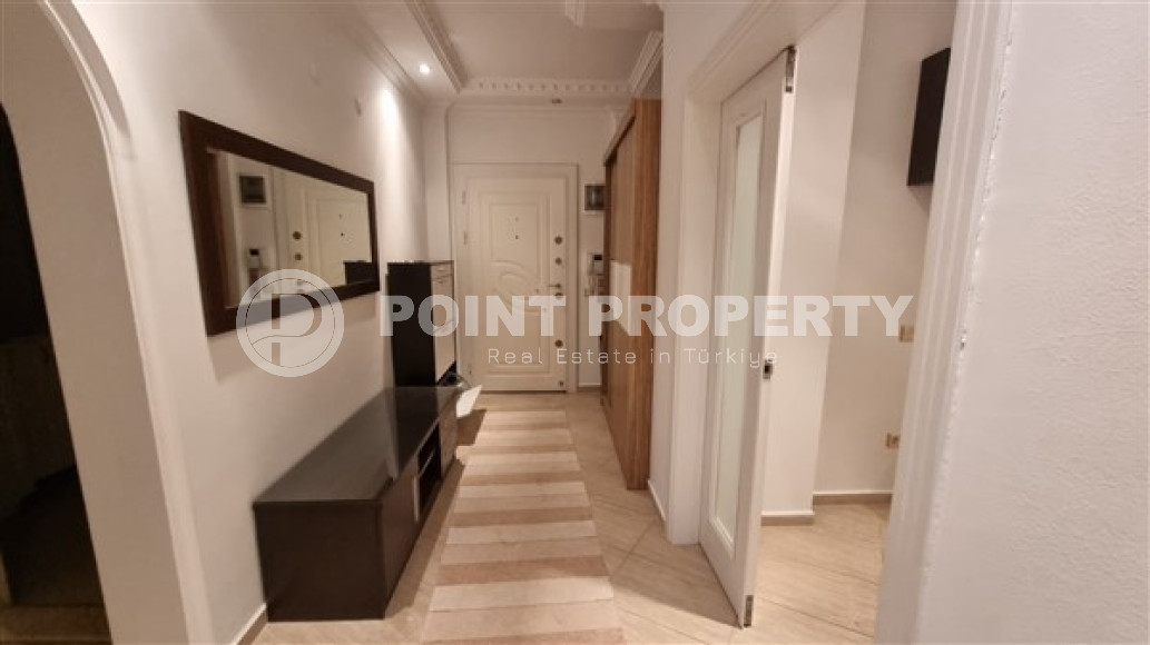 Well-maintained 2+1 apartment with furniture on the 3rd floor of a residential complex, Cikcilli, Alanya-id-3168-photo-2