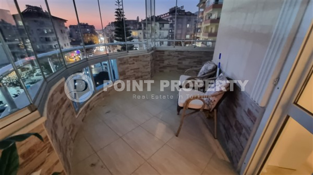 Well-maintained 2+1 apartment with furniture on the 3rd floor of a residential complex, Cikcilli, Alanya-id-3168-photo-4