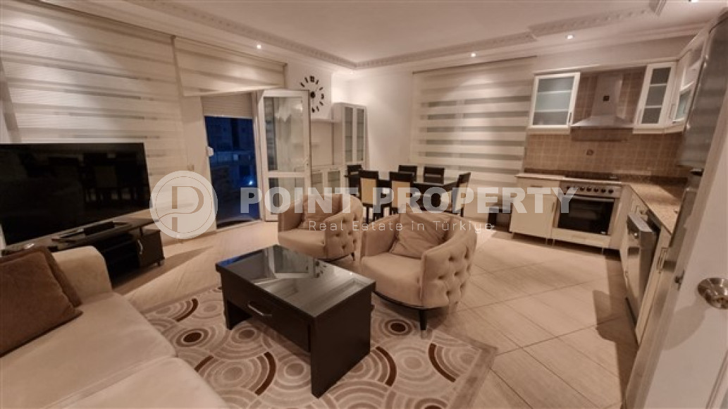 Well-maintained 2+1 apartment with furniture on the 3rd floor of a residential complex, Cikcilli, Alanya-id-3168-photo-12