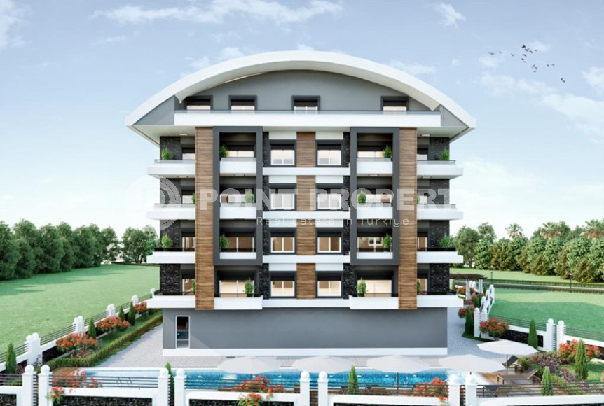 Inexpensive apartments in installments in the promising area of Alanya Payallar, 1+1, 4+1-id-1283-photo-15
