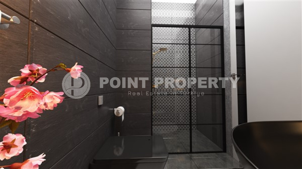 Продаются квартиры в строящемся малоэтажном комплексе, район Оба, Аланья-id-3172-фото-13