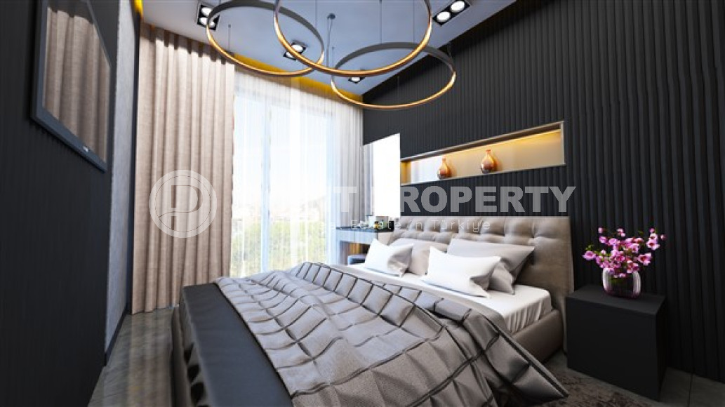 Продаются квартиры в строящемся малоэтажном комплексе, район Оба, Аланья-id-3172-фото-14