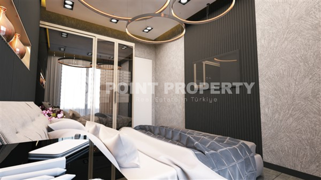 Продаются квартиры в строящемся малоэтажном комплексе, район Оба, Аланья-id-3172-фото-15