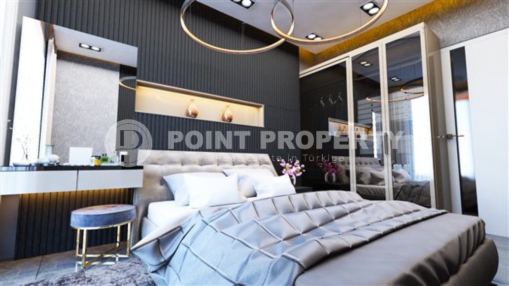 Продаются квартиры в строящемся малоэтажном комплексе, район Оба, Аланья-id-3172-фото-18